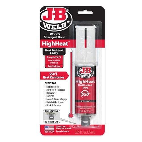 Weld high heat epoxy dark - high,